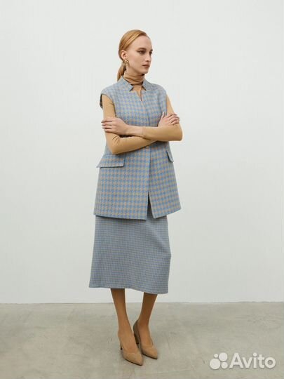 Жилет с шерстью