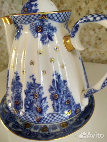 Чайники фарфоровые лфз, Рига и глиняный