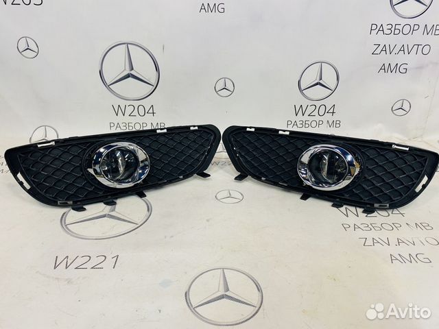 Противотуманная фара левая правая Mercedes W212