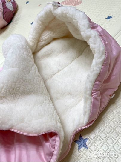 Зимний конверт в коляску