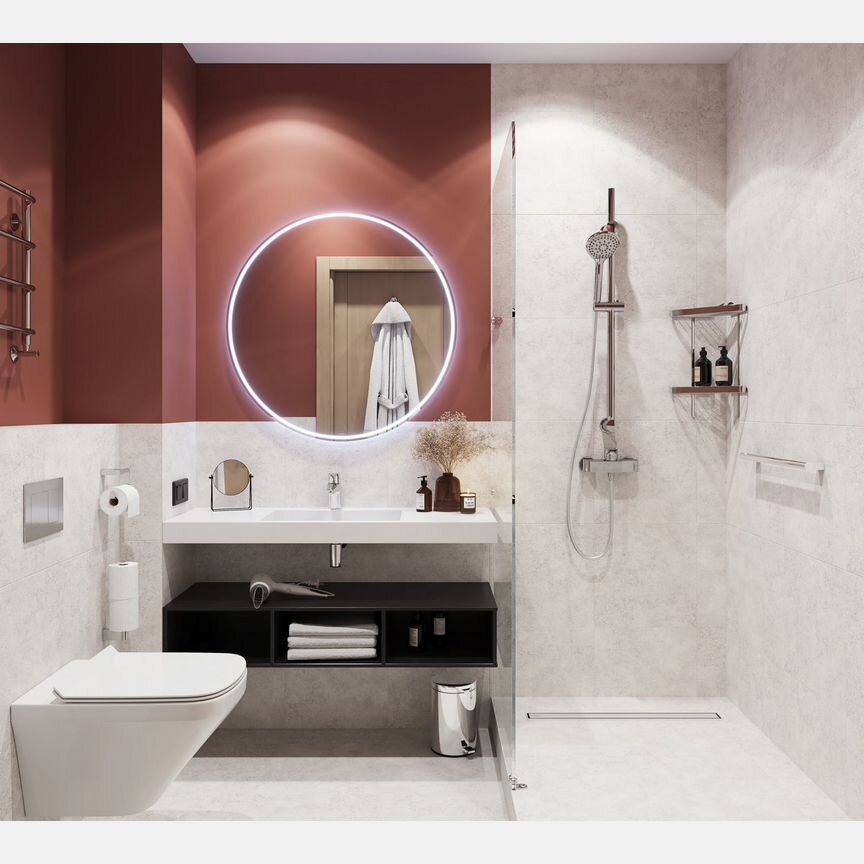 1-к. апартаменты, 43,9 м², 2/15 эт.