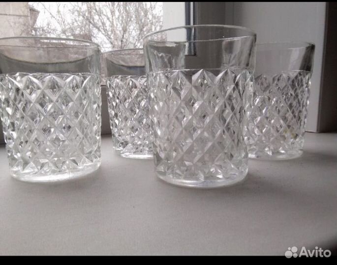 Хрустальные стаканы