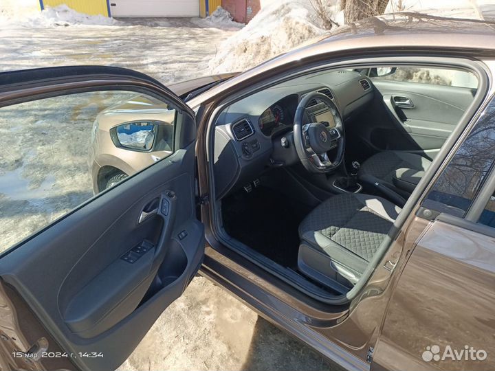 Volkswagen Polo 1.6 МТ, 2018, 33 134 км