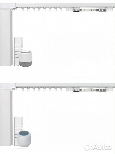 Электрокарниз для штор с WiFi