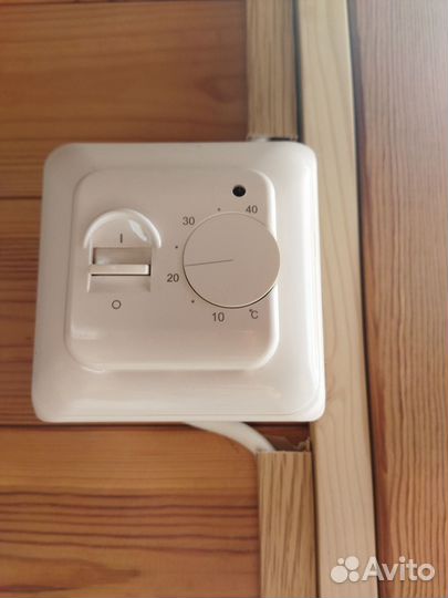 Каменный радиатор с терморегулятором механическим