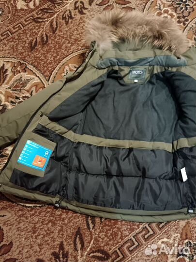 Зимняя куртка на мальчика 128
