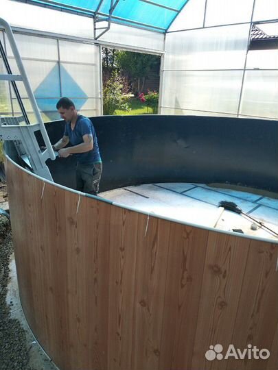 Пвх чаша бассейна