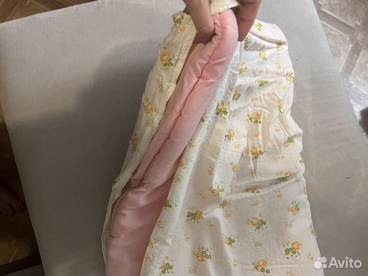 Бортики в кроватку и подушка