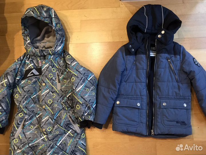 Комбинезон и куртка зимняя на 104 110