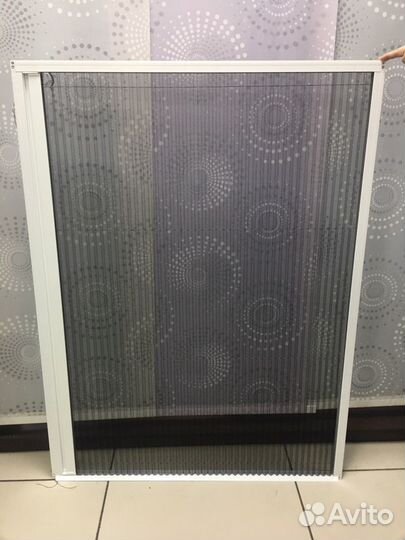 Сетка плиссе (сетка-гармошка) москитная