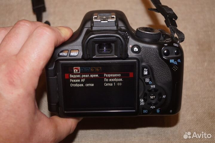 Canon EOS 600d 18-55 16500 кадров +сумка Доставка