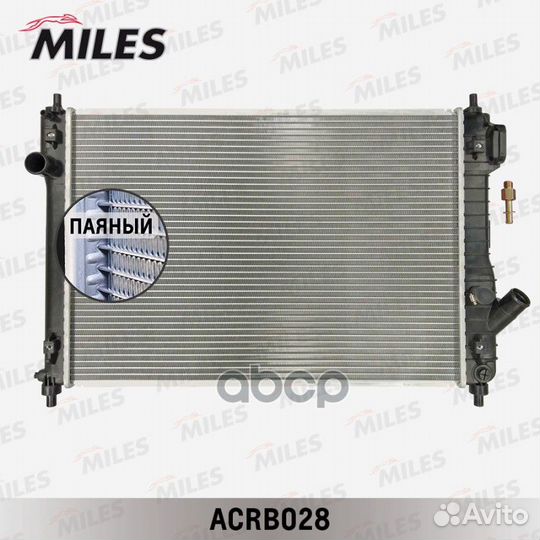 Радиатор chevrolet aveo 1.2/1.4/1.6 09- acrb028