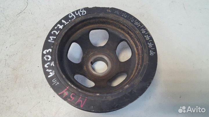 Шкив коленвала Mercedes C230 Kompressor W203