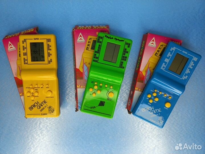 Тетрис 9999 игр из 90-Х