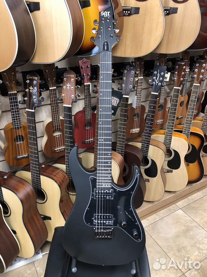 Электрогитара schecter SGR banshee-6 SBK с чехлом