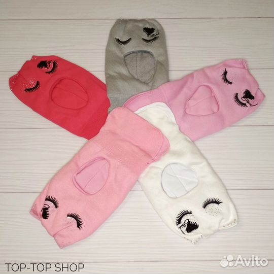 Новая Шапка шлем зима для девочки