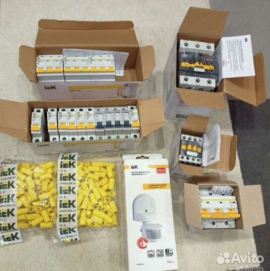 Автоматические выключатели, контакторы и тд