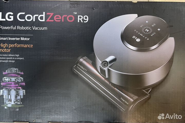 Робот пылесос LG Core Zero R9