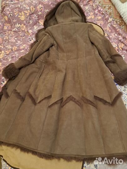 Дубленка натуральная женская, разм. 42