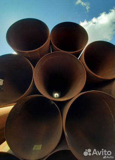 Прямошовная стальная труба 720х8 по ГОСТ 20295-85* из стали 17Г1С со склада Санкт-Петербург с достав