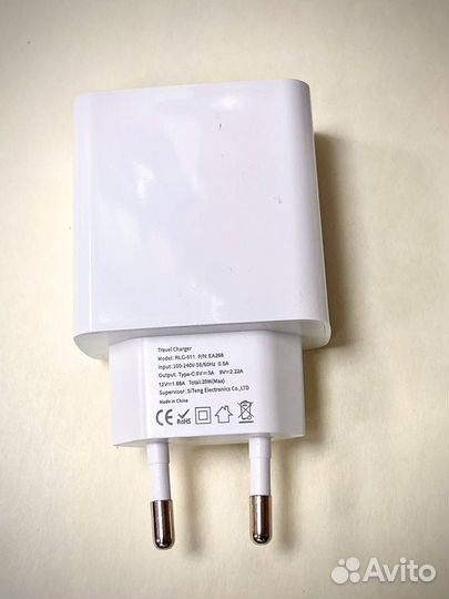 Блок быстрой зарядки 20W