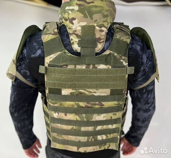 Бронежилет с плитами бр5