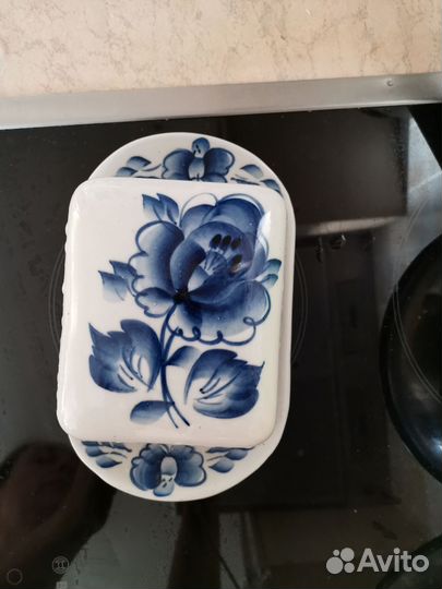 Масленка гжель