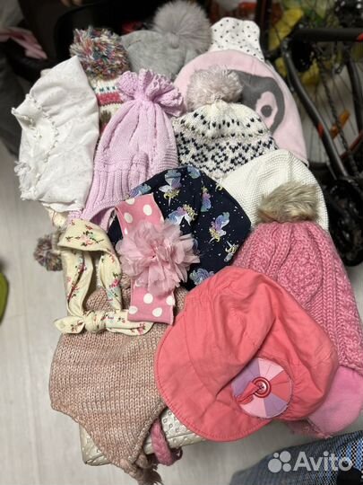 Шапки на девочку