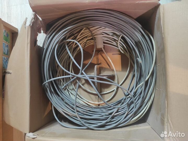 Ethernet витая пара кабель бухта