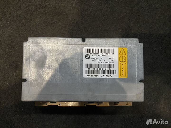 Блок управления Air Bag BMW 6 e63/64 BMW 5 e60/61
