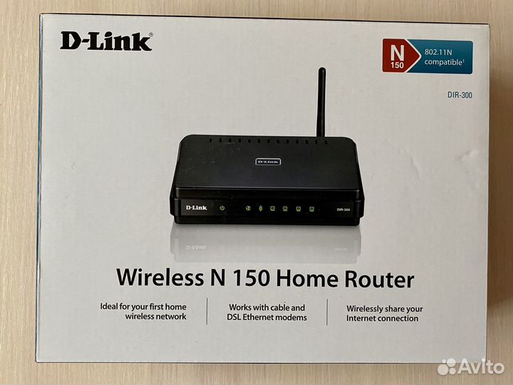 Wifi роутер D-Link N 150
