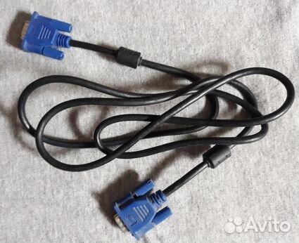 VGA кабель вилка - вилка