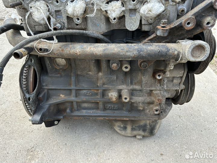 Двигатель G4EB Hyundai Accent