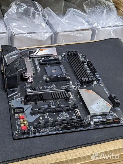 Материнская плата gigabyte B450 aorus elite