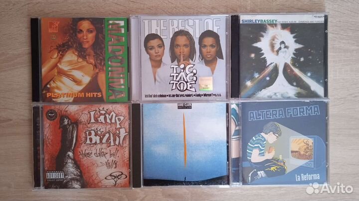 CD-диски с музыкой