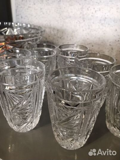 Хрустальные рюмки СССР