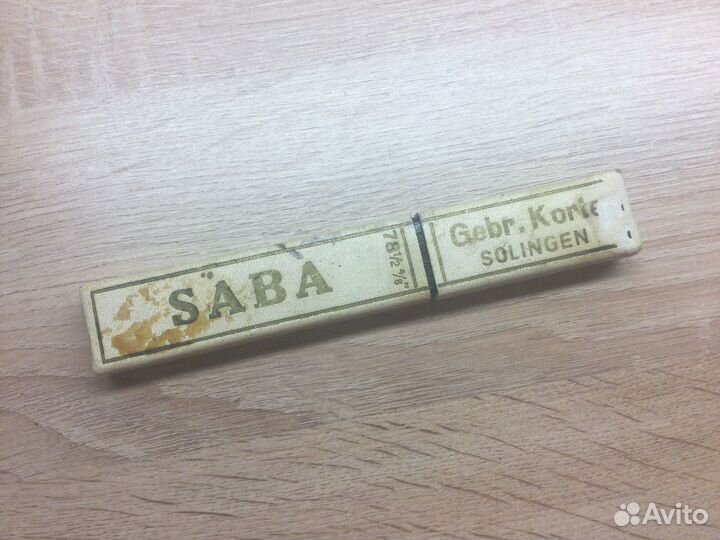 Опасная бритва Solingen Saba Gebr. Korte Редкость