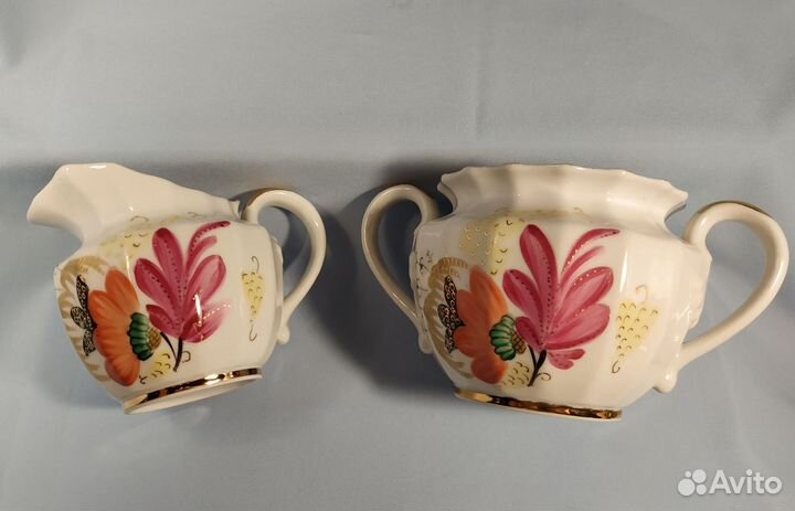 Фарфоровая чайная посуда Вербилки