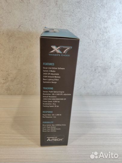 Игровая мышь A4tech X89