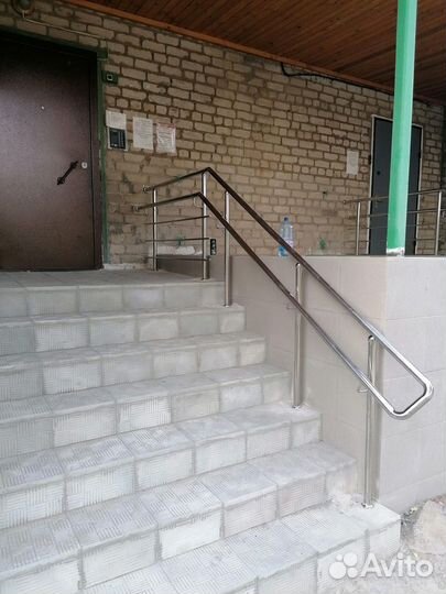 Поручни из нержавейки