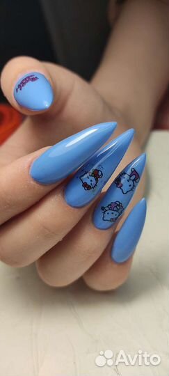 Маникюр+шеллак+укрепление+снятие 1400