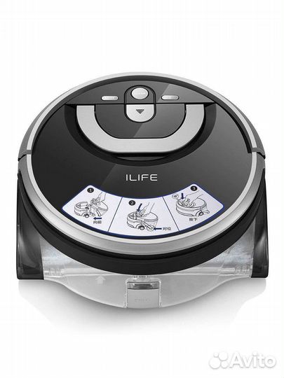 Робот мойщик пола полотер ilife w400