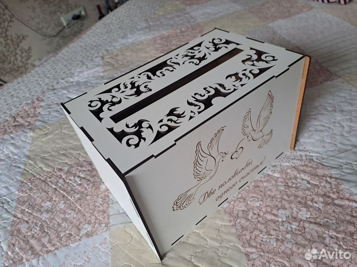 Свадебный сундук для денег