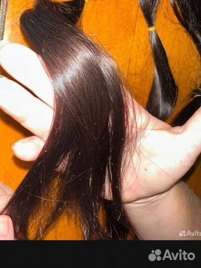 Волосы для наращивания, 35-40 см бу