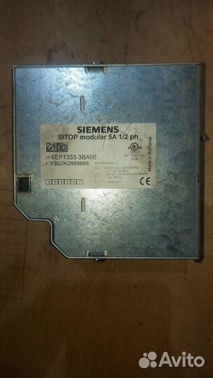 Стабилизированный блок питания siemens sitop 5A бу