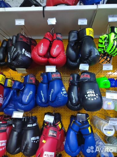Боксерские перчатки 12, 10, 8, 6,4, 2 oz