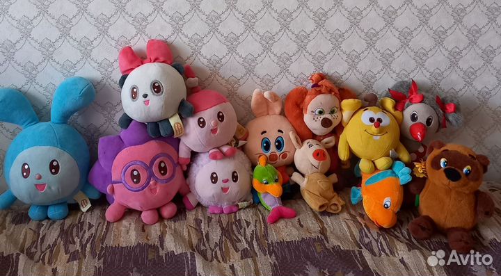 Мягкие игрушки пакетом