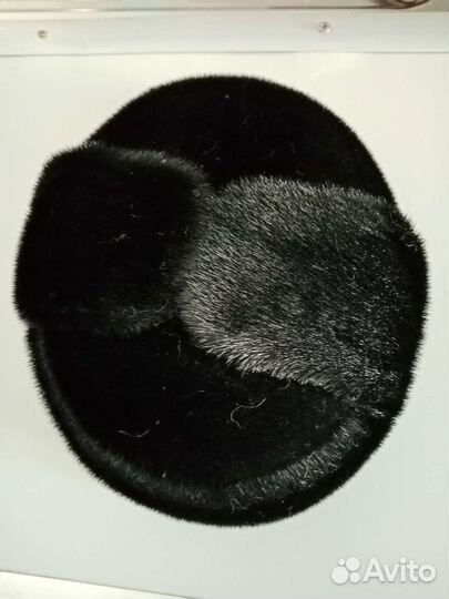 Норковая шапка мужская ушанка