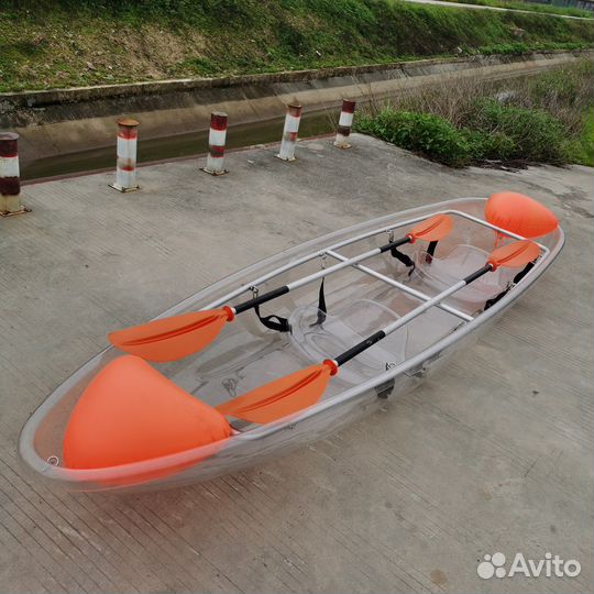 Прозрачный каяк прозрачная лодка
