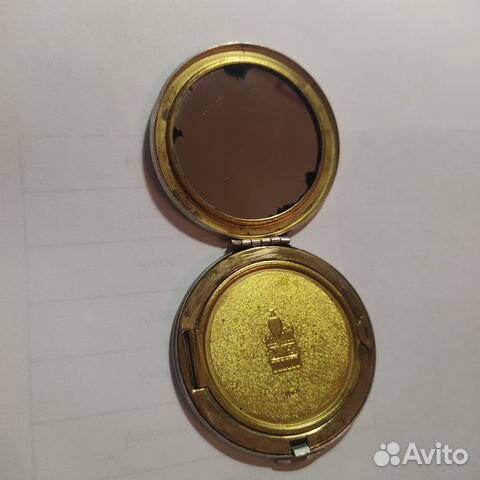 Пудреница времен СССР. Б/у
